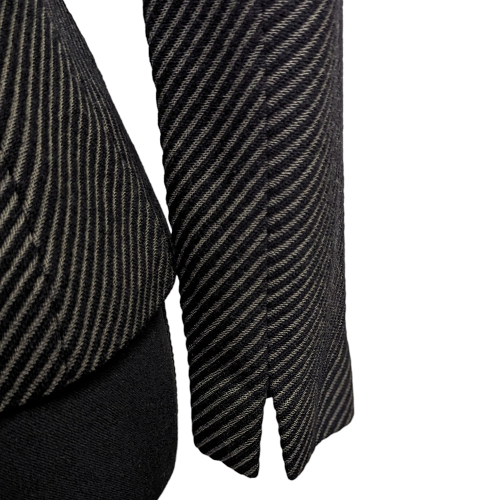 Ellen Tracy Linda Allard | Women’s Fitted Blazer | Black & Gray | Size 2P - XS - Picture 7 of 7